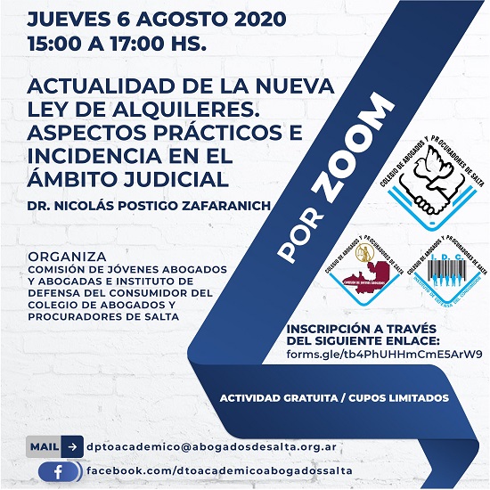 ACTUALIDAD DE LA NUEVA LEY DE ALQUILERES. ASPECTOS PRÁCTICOS E INCIDENCIA EN EL ÁMBITO JUDICIAL