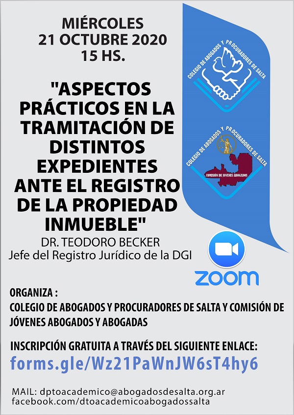 ASPECTOS PRÁCTICOS EN LA TRAMITACIÓN DE DISTINTOS EXPEDIENTES ANTE EL REGISTRO DE LA PROPIEDAD INMUEBLE