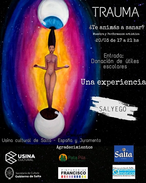 MUESTRA ARTISTICA DE LA MATRICULADA DRA LUCIA BRANDAN