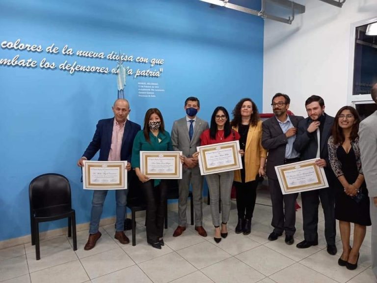 GRAL. GUEMES: RECONOCIMIENTO Y HOMENAJE A COLEGAS DE LA CIUDAD DE GRAL. GUEMES.