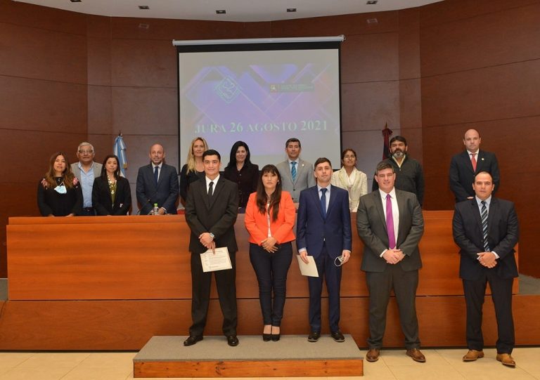 JURA 26 de AGOSTO – BIENVENIDAS Y BIENVENIDOS NUEVOS COLEGAS