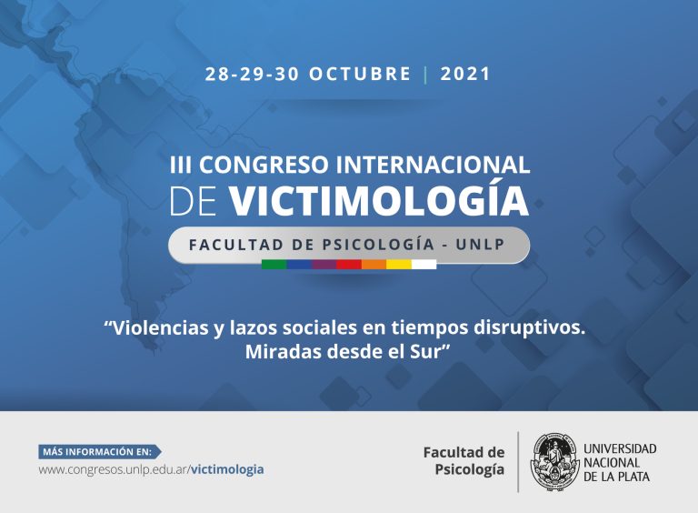 III CONGRESO INTERNACIONAL DE VICTIMOLOGIA, UNLP