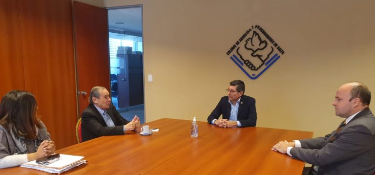 REUNIÓN CON COLEGIO GRADUADOS CIENCIAS ECONÓMICAS