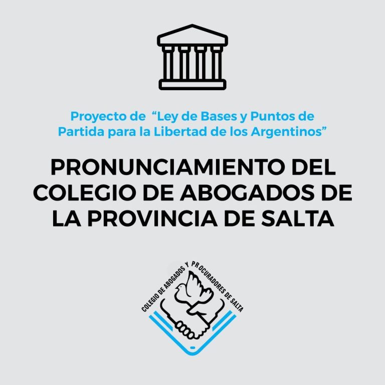 “Ley de Bases y Puntos de Partida para la Libertad de los Argentinos”