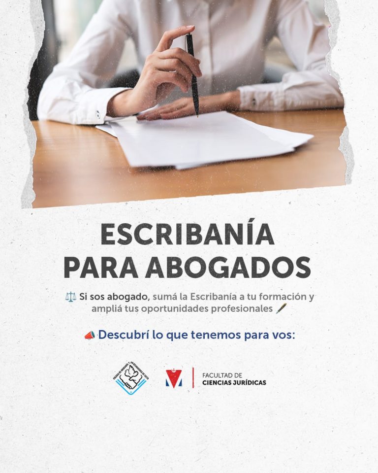 📜 ¡Sumá la Escribanía a tu formación y ampliá tus oportunidades!
