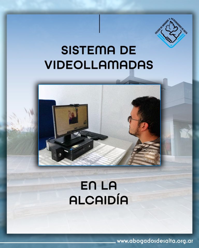 🖥️ Sistema de videollamadas con Alcaidía